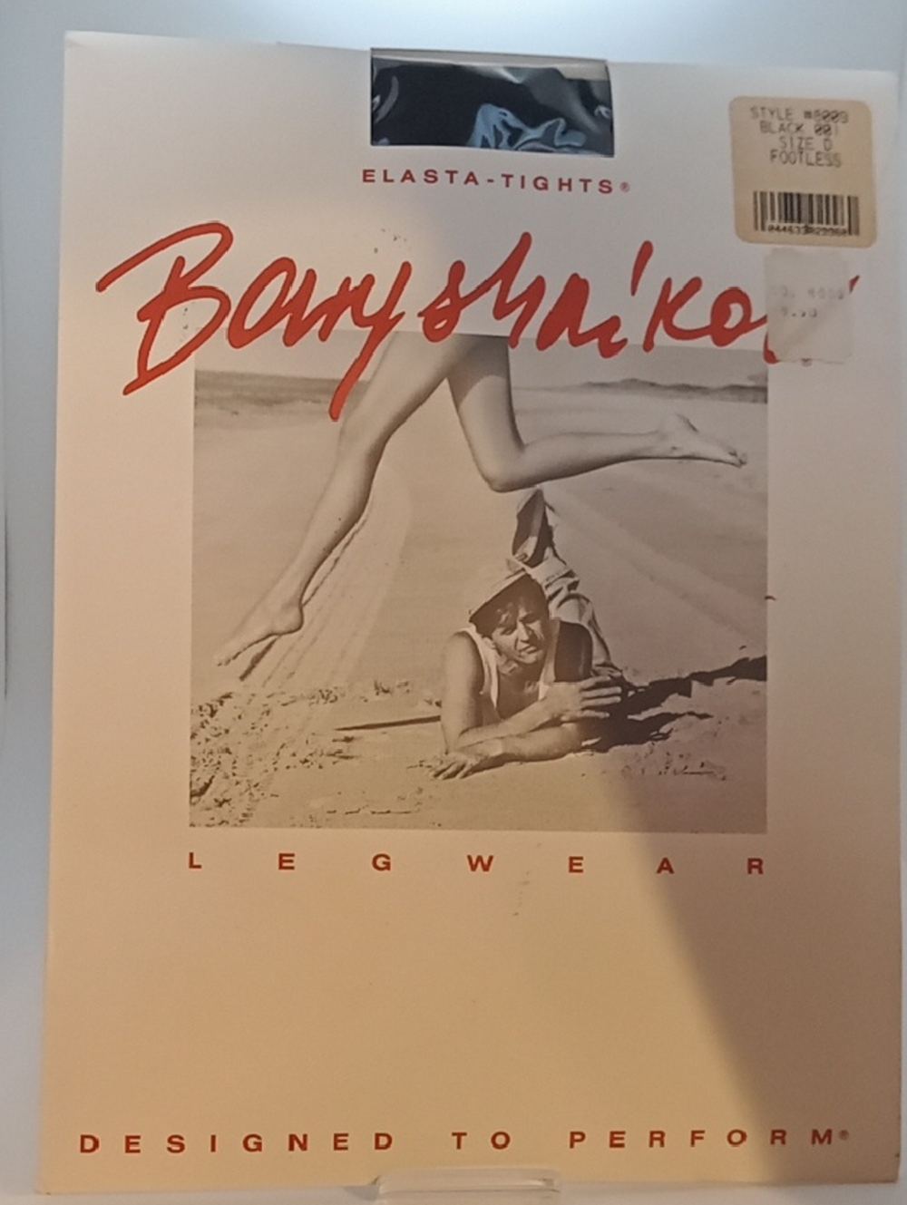 Bundle 3 for $15 Baryshnikov Vintage Elasta-Tights Legwear in Black 8009 Sz D!